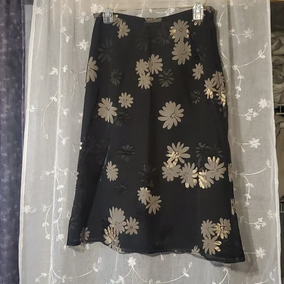 Liz Claiborne womens black size 6 skirt - Picture 1 of 7